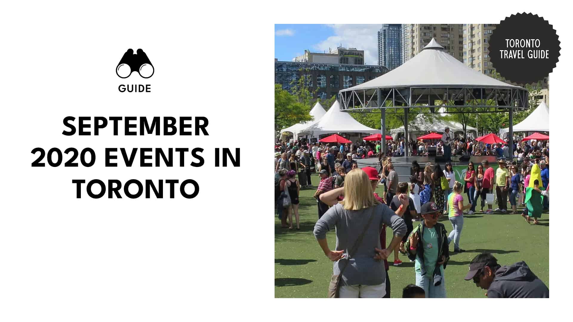 Toronto Events September 2020