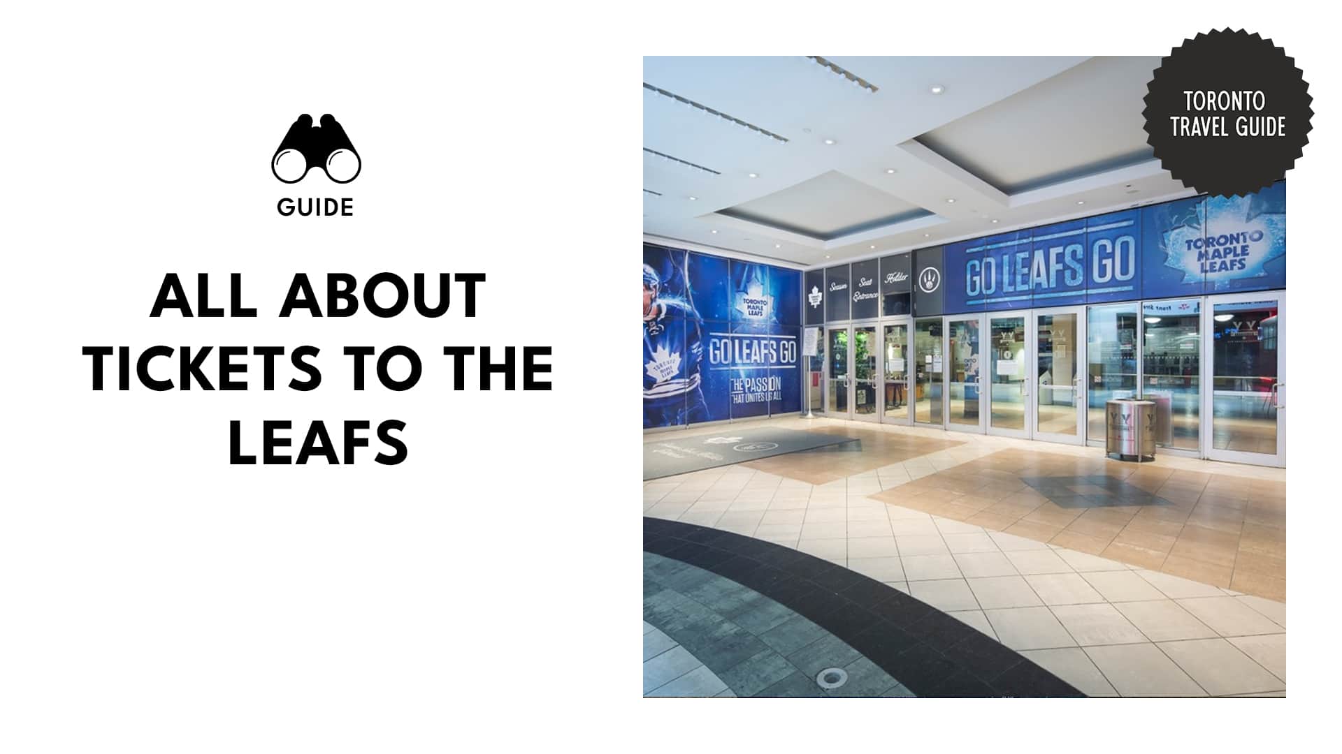 Toronto Maple Leafs Tickets 2019-2013