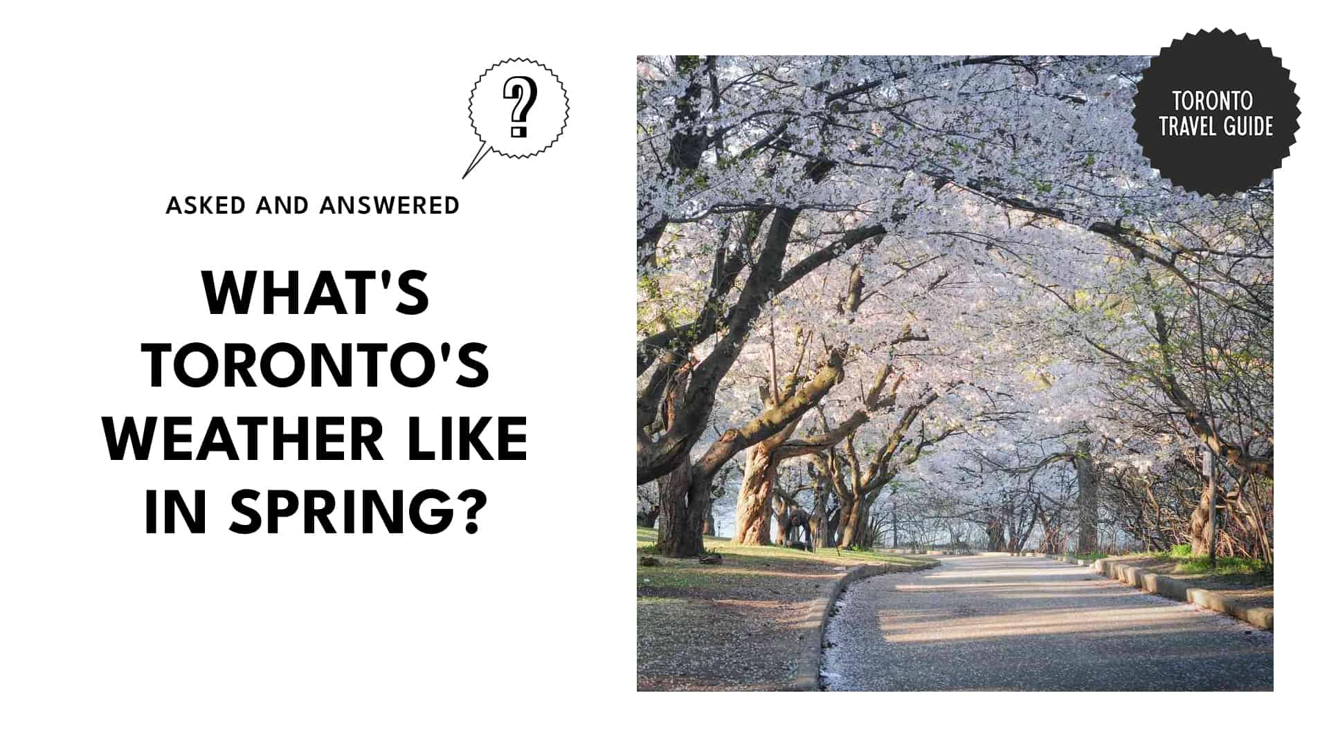 Toronto Weather in April