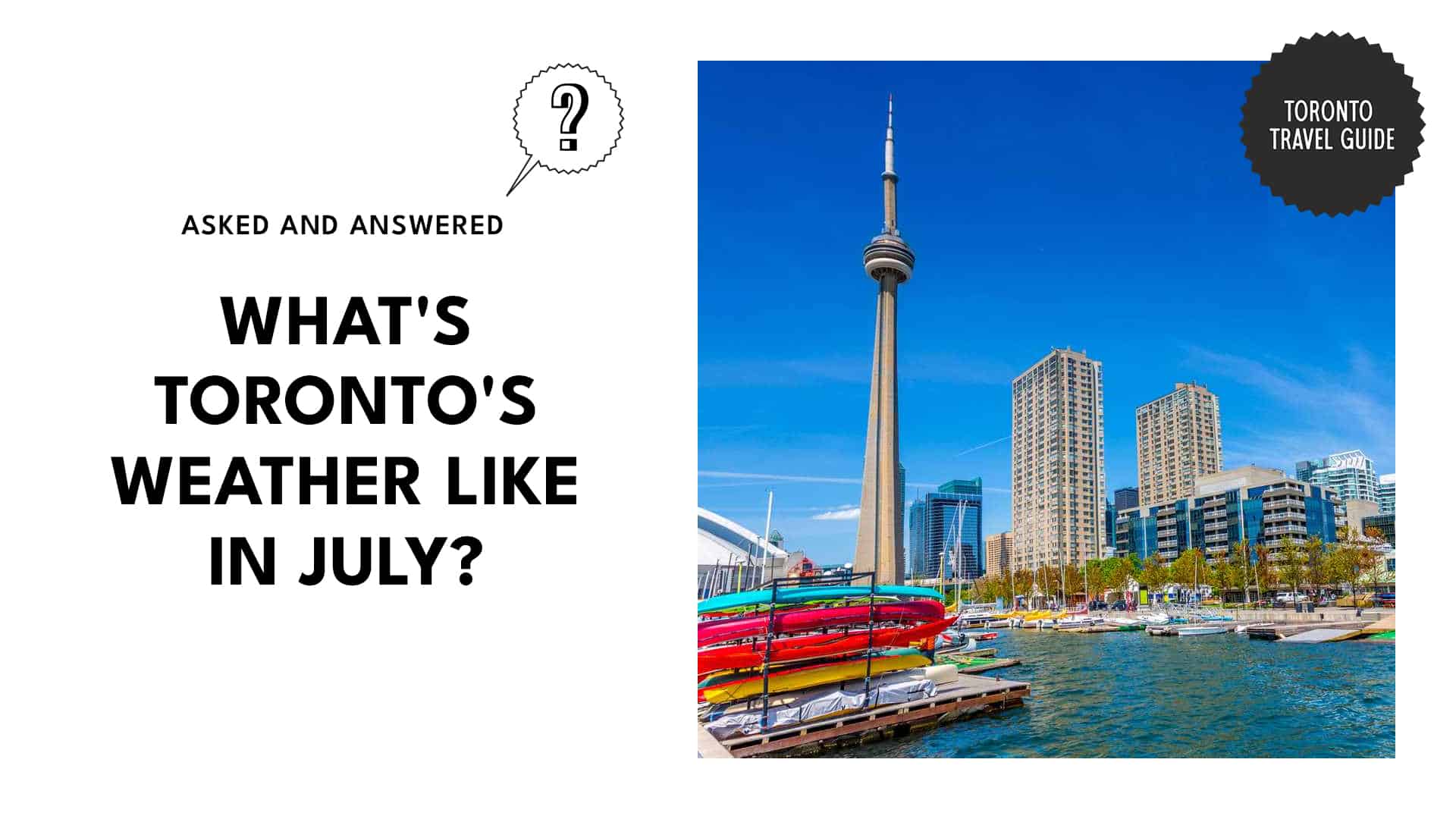 Toronto Weather in July