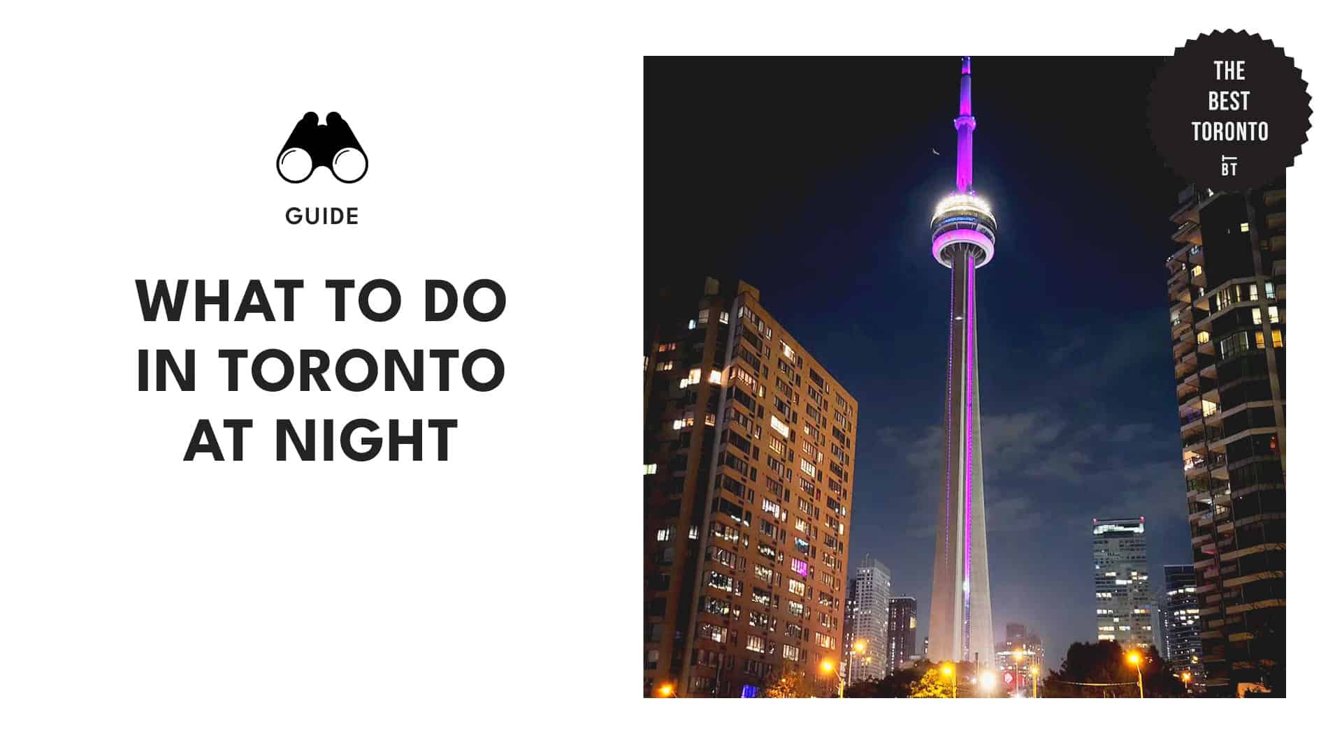 What to Do in Toronto at Night