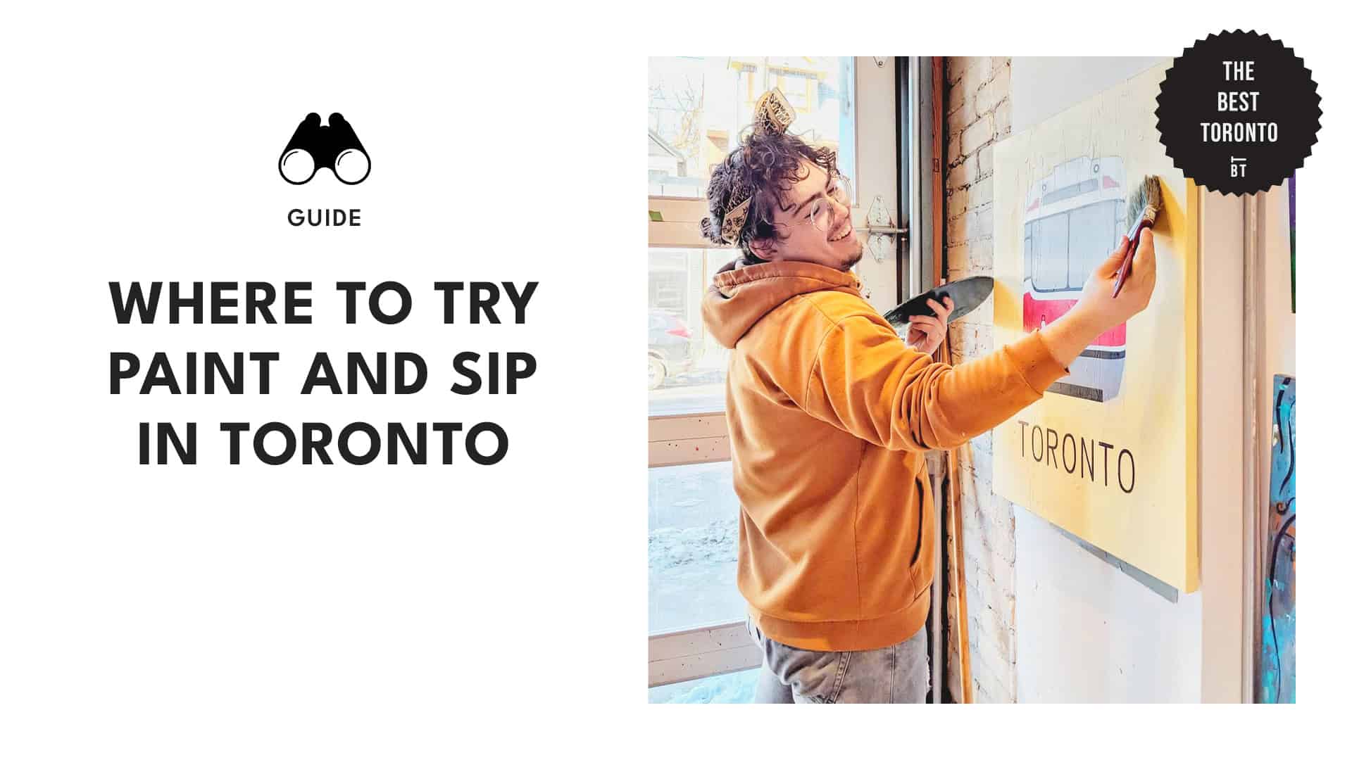Sip, Stroke, Create Toronto's Best Paint and Sip Spots