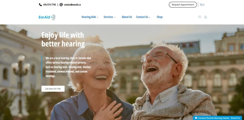 earaid homepage