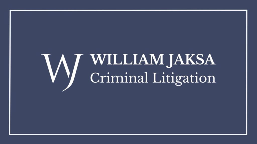 William Jaksa Criminal Litigation logo