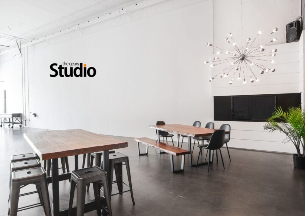 the geary studio banner