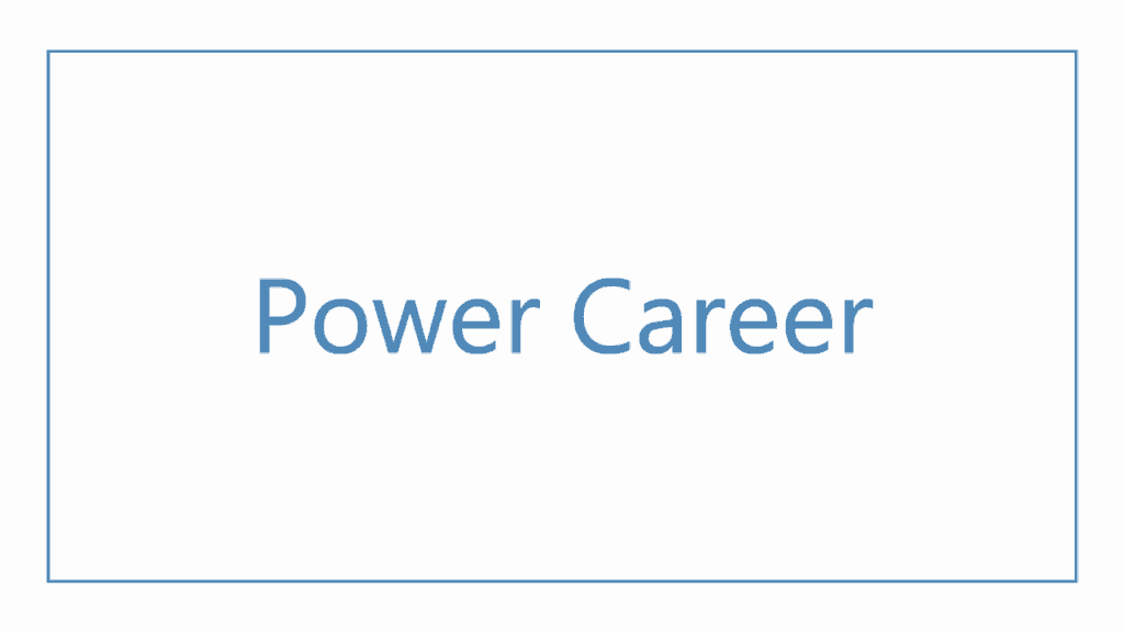 power-career