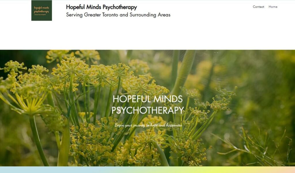 hopeful minds psychotherapy